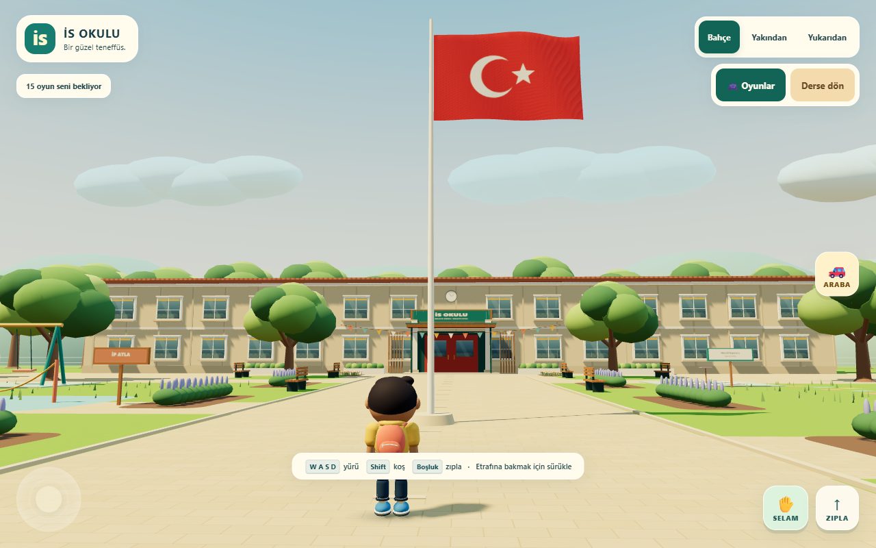 2 · Okul bahçesi